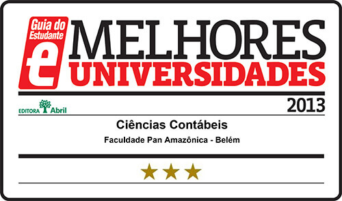 Faculdade Pan Amazônica foi/foram estrelado(s) na avaliação de cursos superiores realizada pelo Guia do Estudante