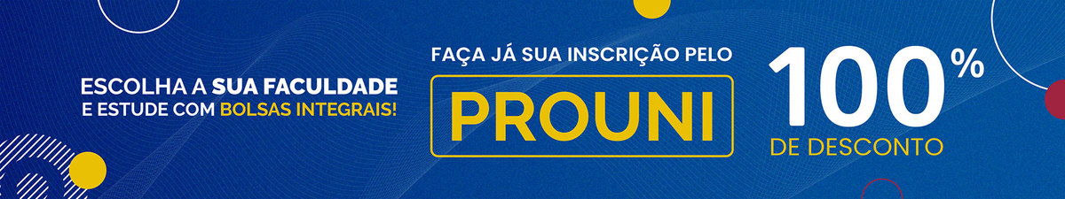 Banner informativo para usar a nota do ENEM e garantir o PROUNI